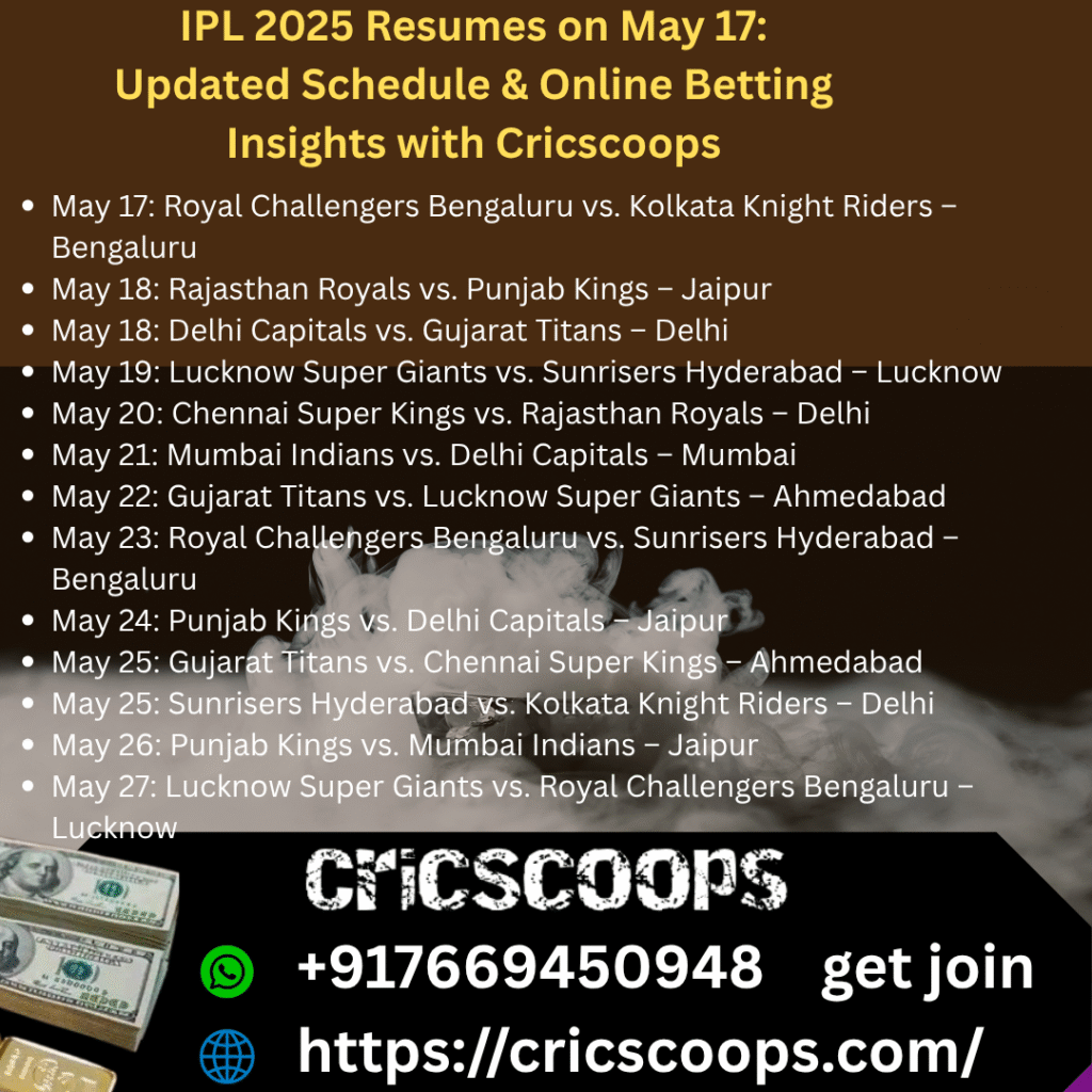 online cricket ipl schedule