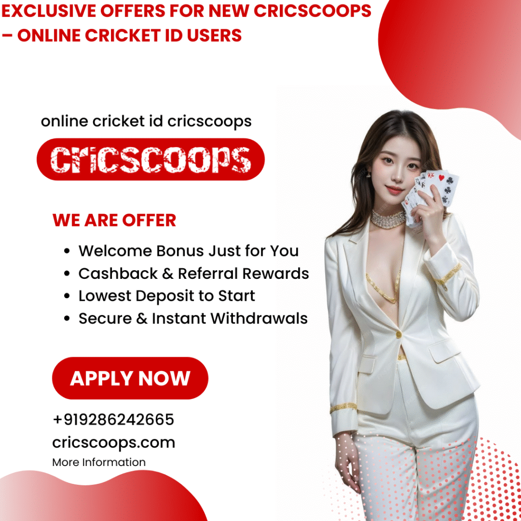 online cricket id proivder cricscoops
