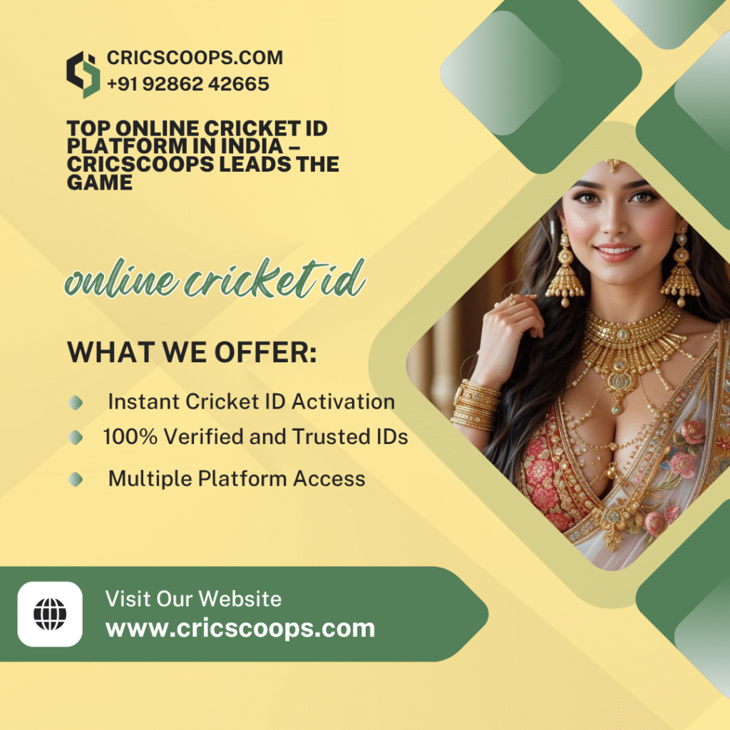 ONLINE CRICKET ID PROVIDER CRICSCOOPS